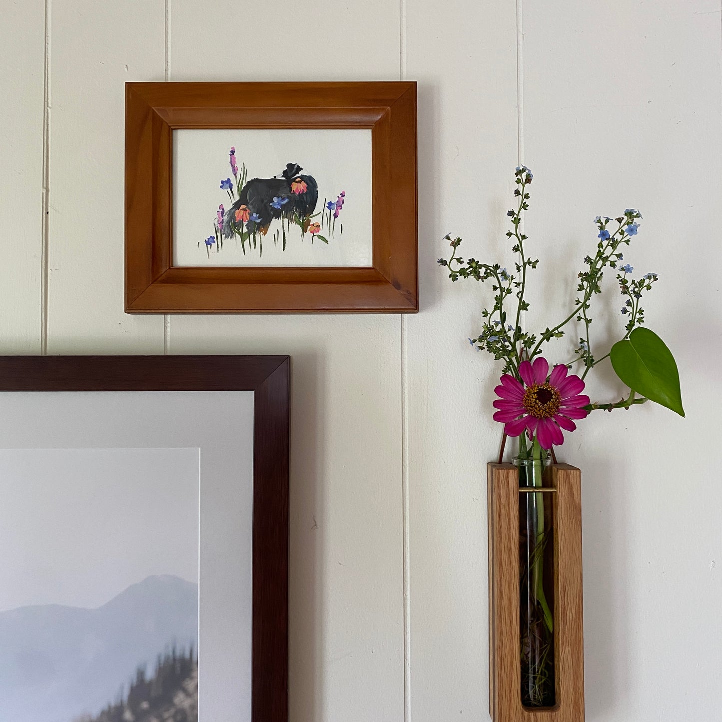 Wildflower Pet Portrait