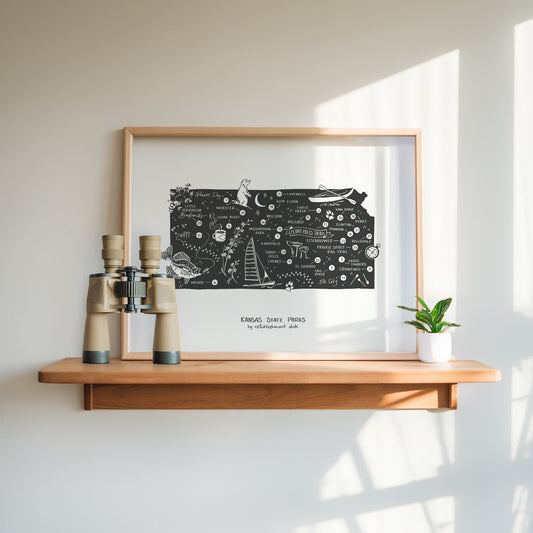 Kansas State Parks Art Print