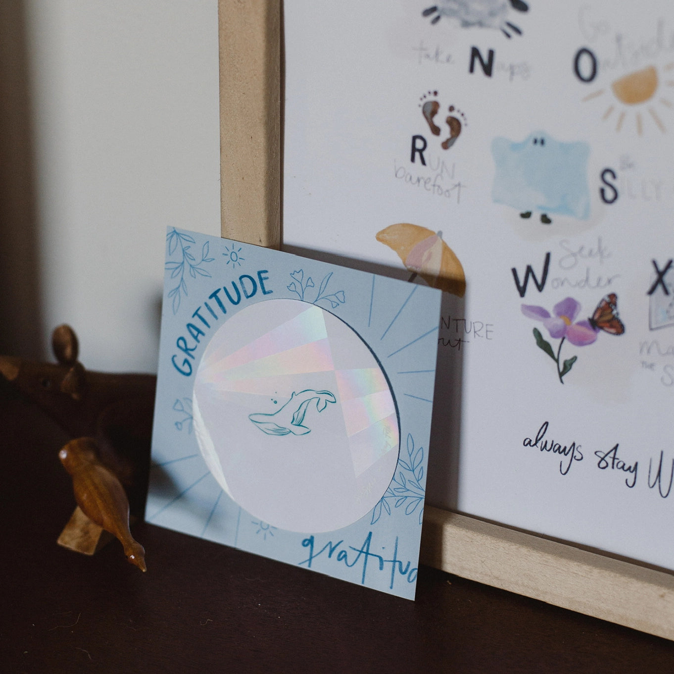 Gratitude Suncatcher Sticker