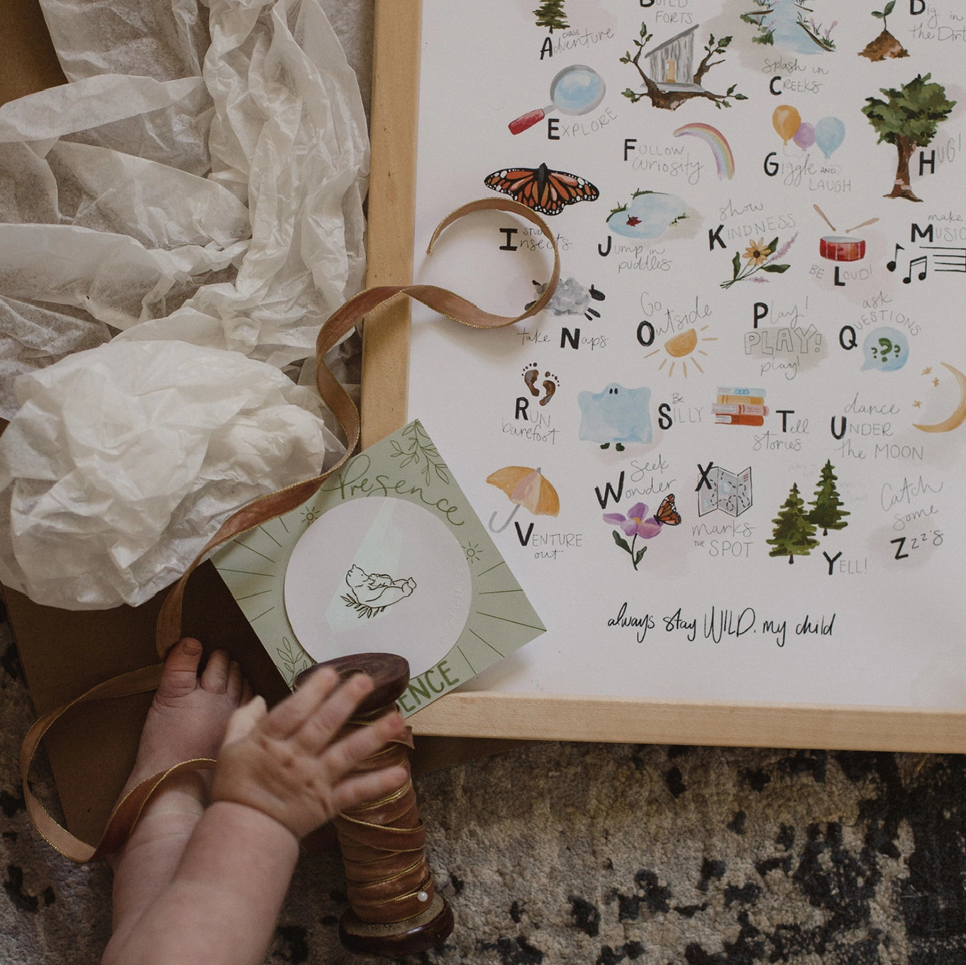 Presence Suncatcher Sticker