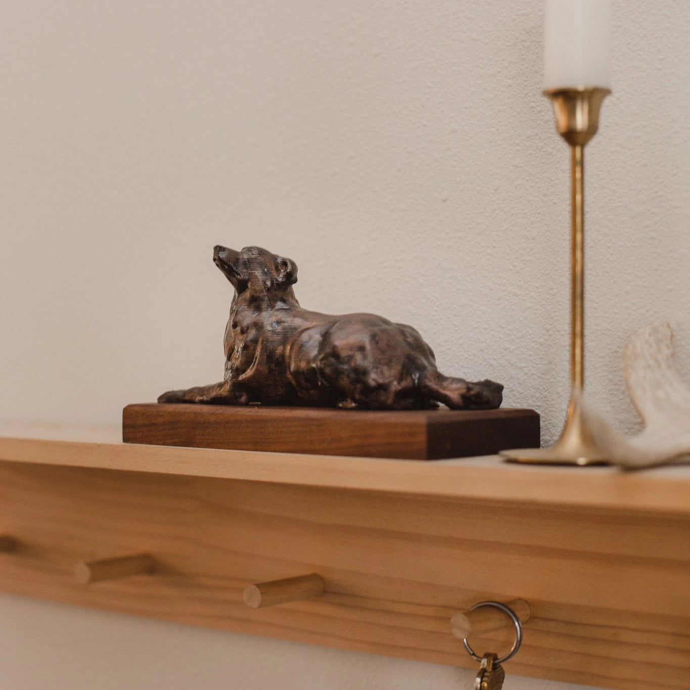 Custom Dog Sculpture Memorial