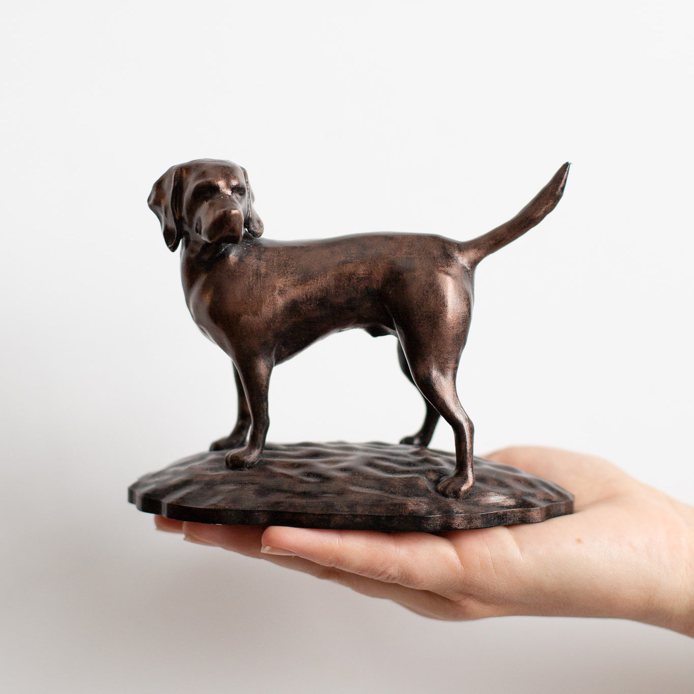 Custom Dog Sculpture Memorial