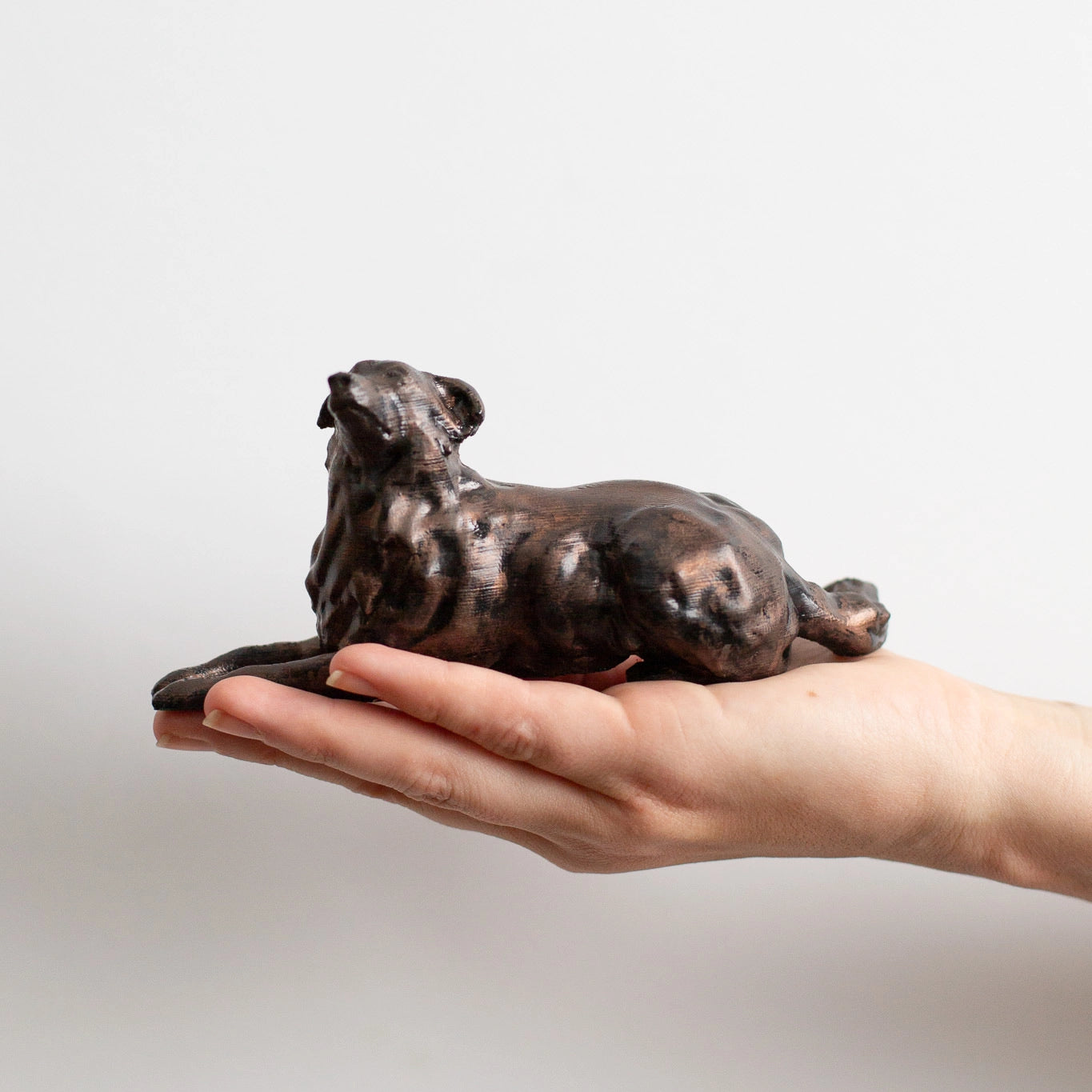 Custom Dog Sculpture Memorial